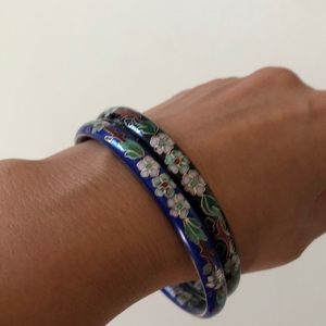 Cloisonné bangles